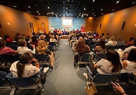 Una de las charlas del encuentro.