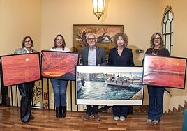 Acto de donación, en el Consistorio.