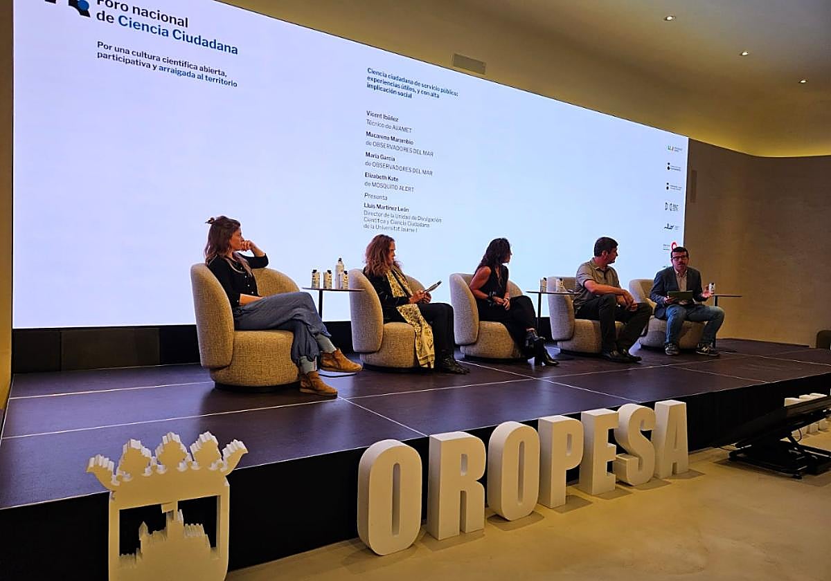 Una de las charlas de la jornada.