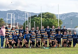 El equipo senior de los Denia Barbarians