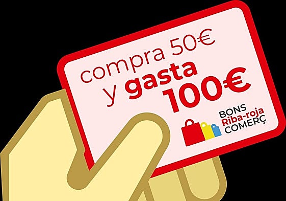 Cartel promocional de la campaña en Riba-roja.