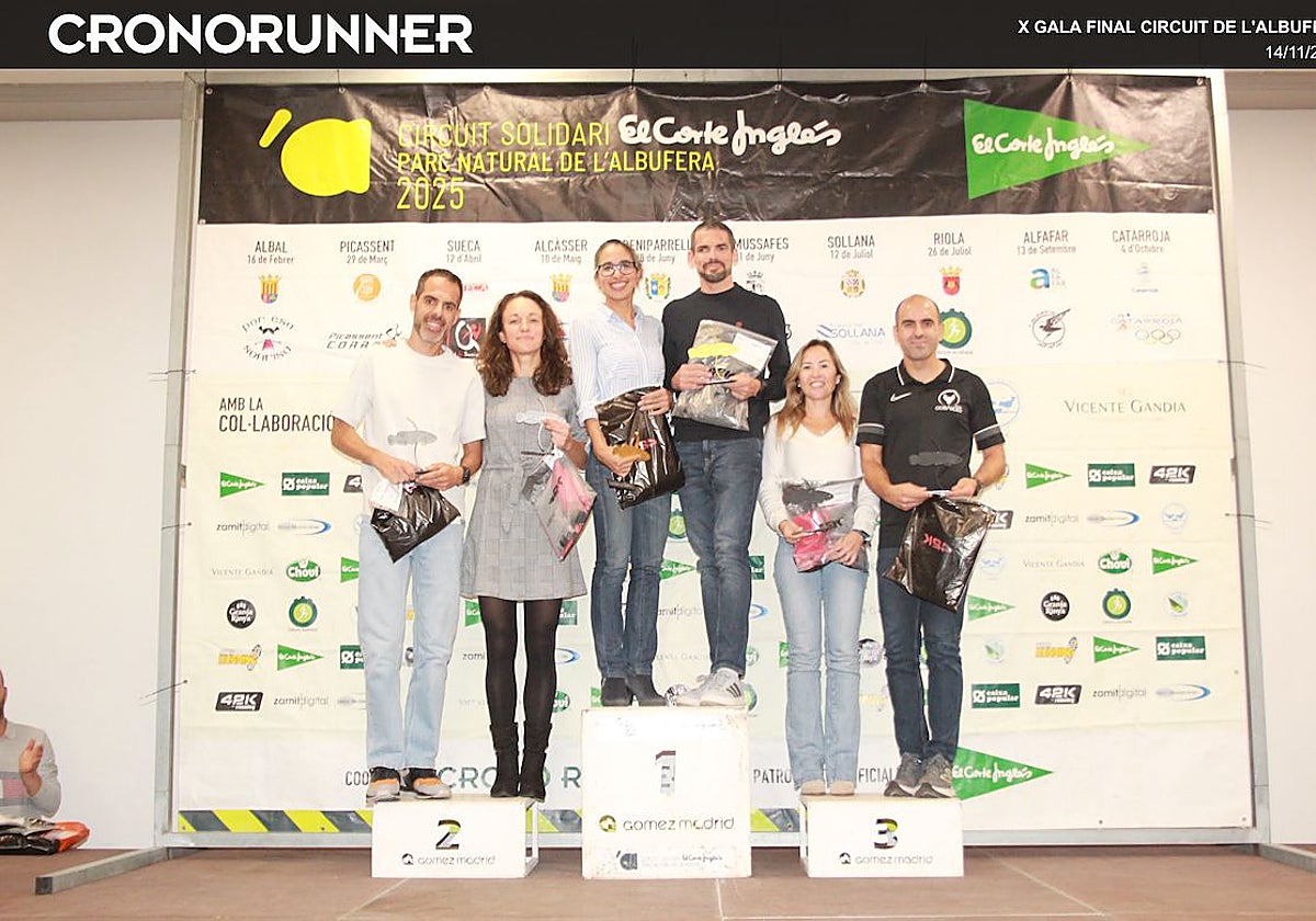 Los ganadores absolutos del Circuit Solidari