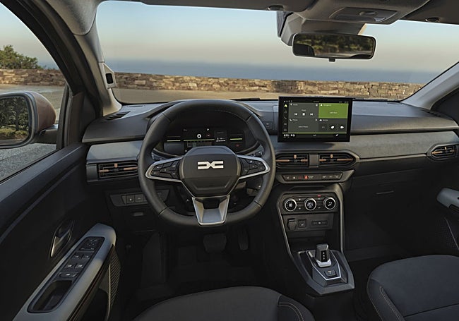 Se mantienen los cómodos botones para el control de la climatización.