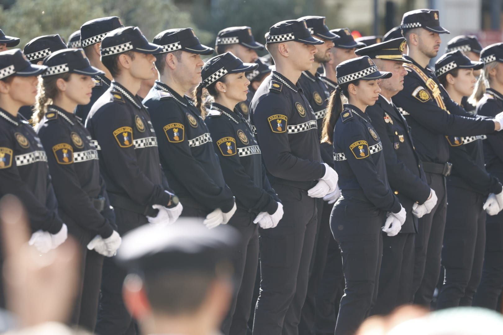 FOTOS | El despacho de los 194 nuevos policías locales de Valencia
