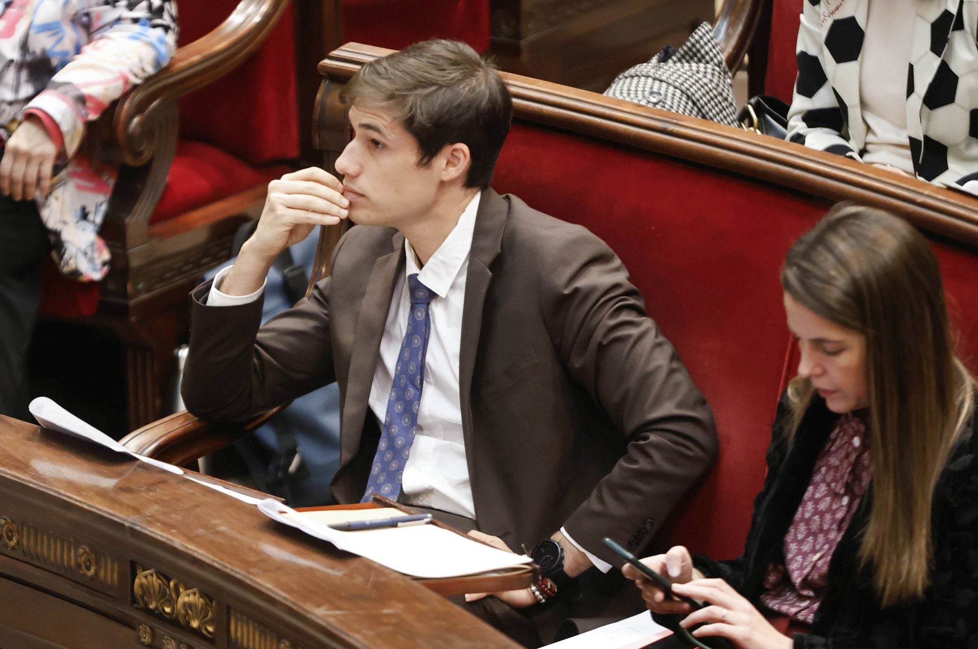 Fotos del Pleno del Ayuntamiento de Valencia, celebrado este martes