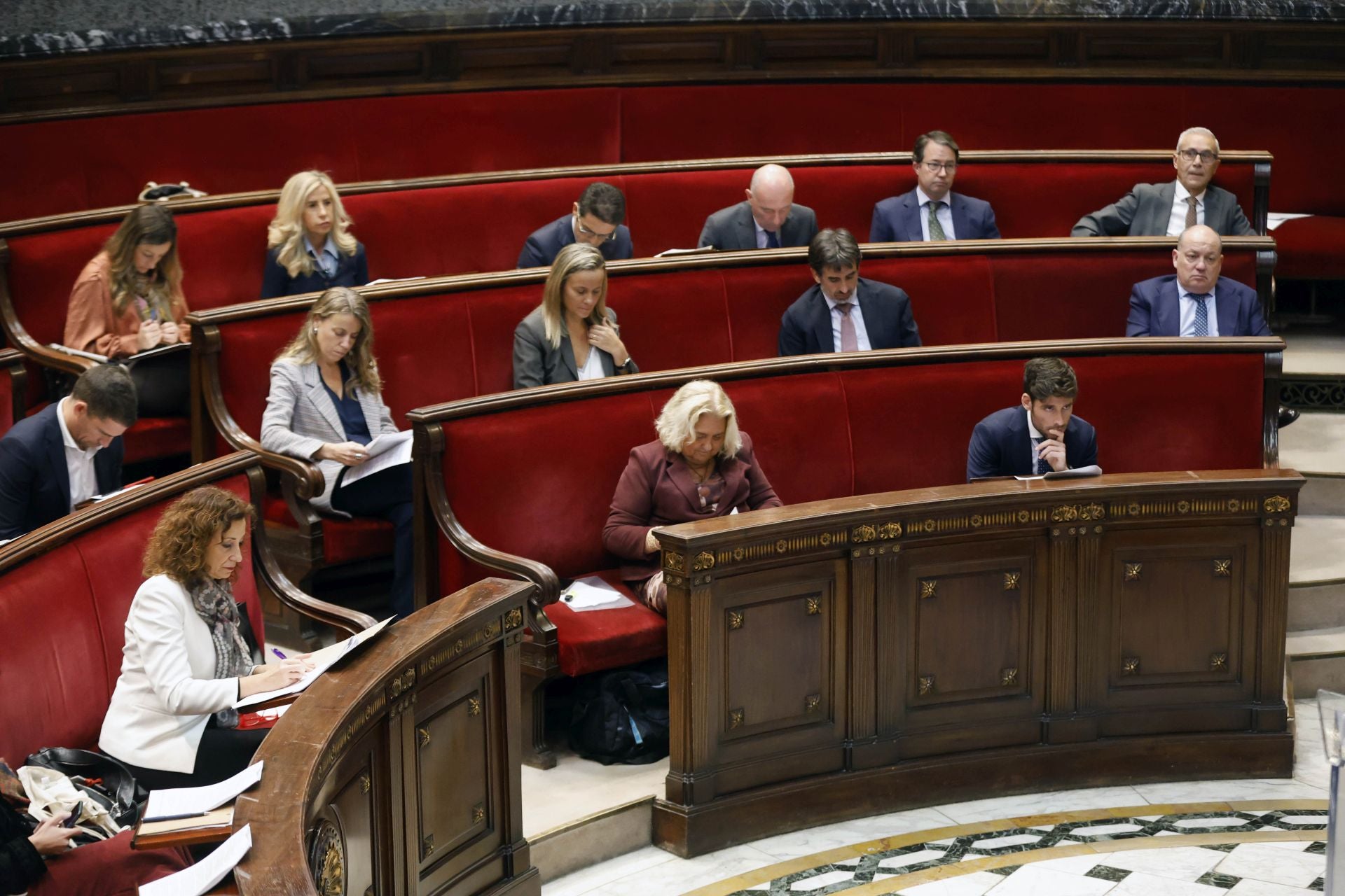 Fotos del Pleno del Ayuntamiento de Valencia, celebrado este martes