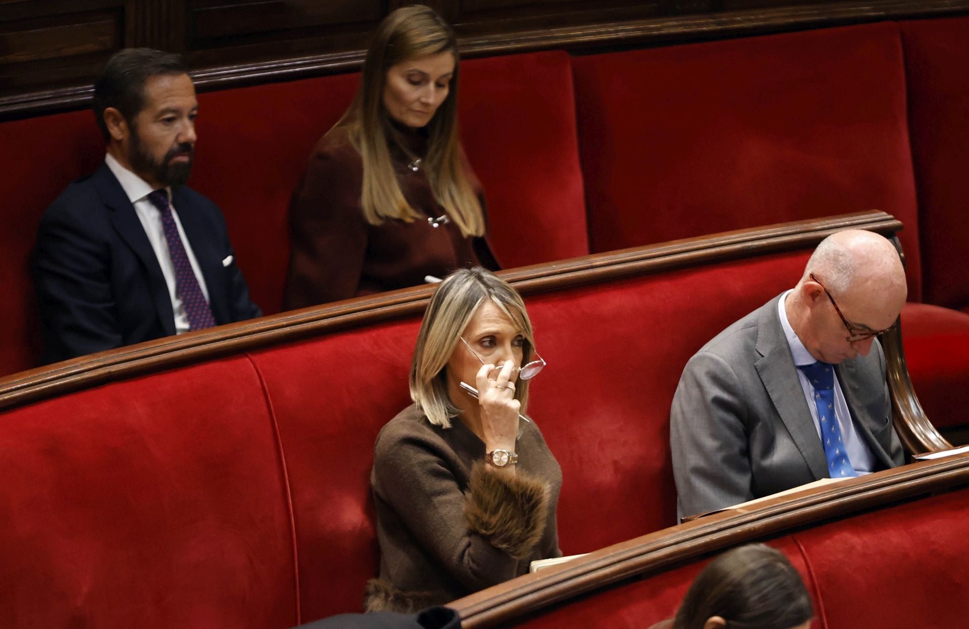 Fotos del Pleno del Ayuntamiento de Valencia, celebrado este martes
