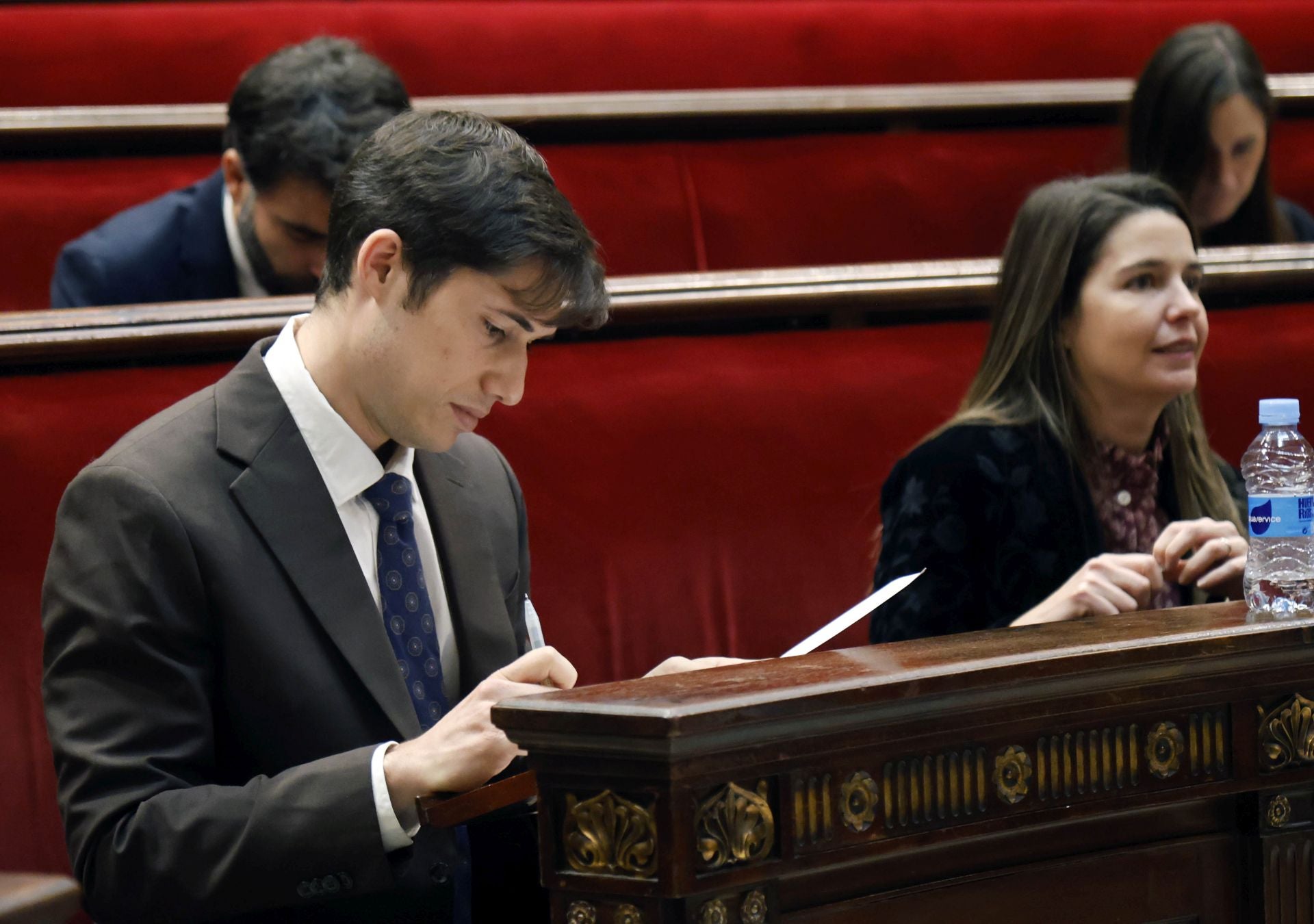 Fotos del Pleno del Ayuntamiento de Valencia, celebrado este martes
