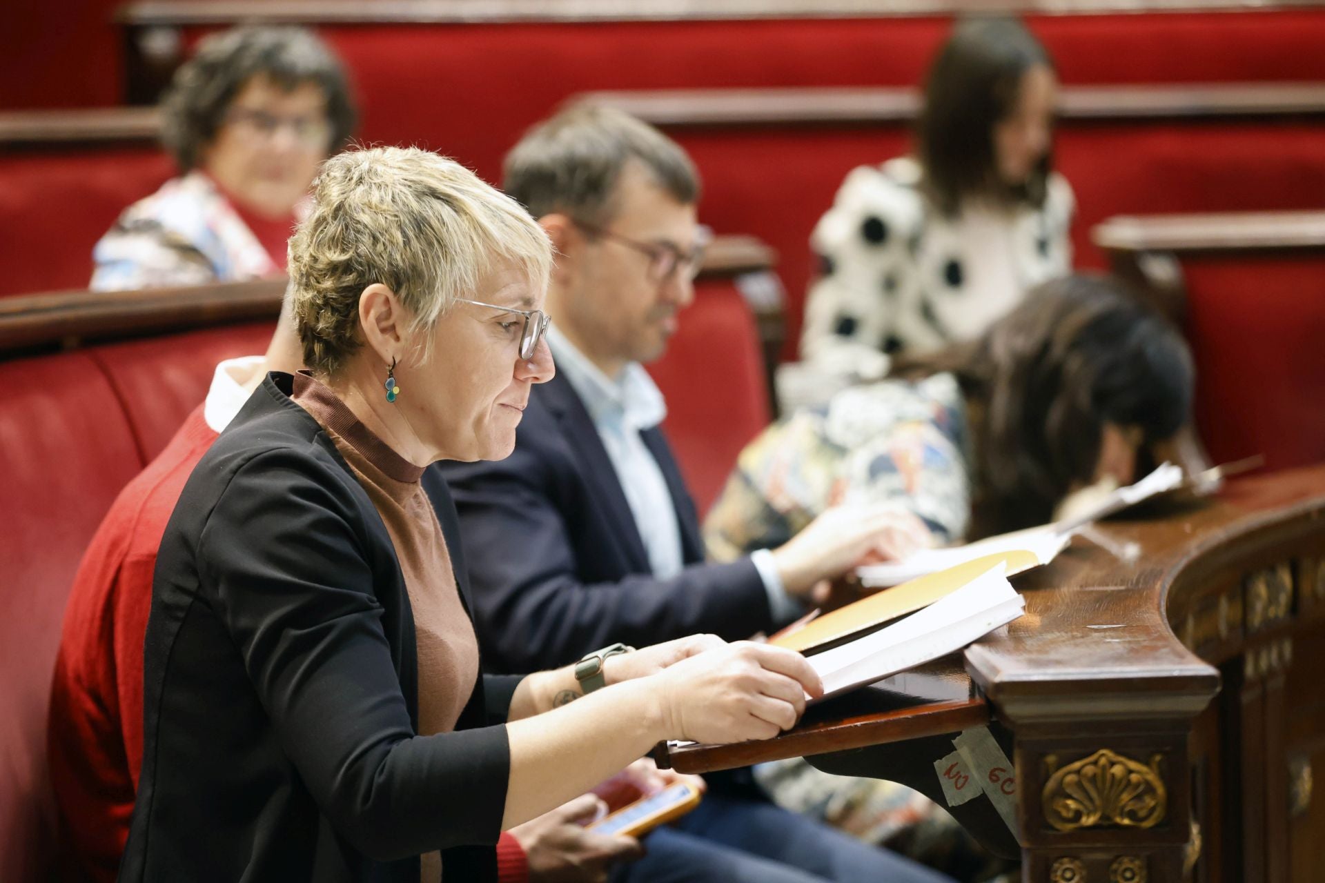 Fotos del Pleno del Ayuntamiento de Valencia, celebrado este martes