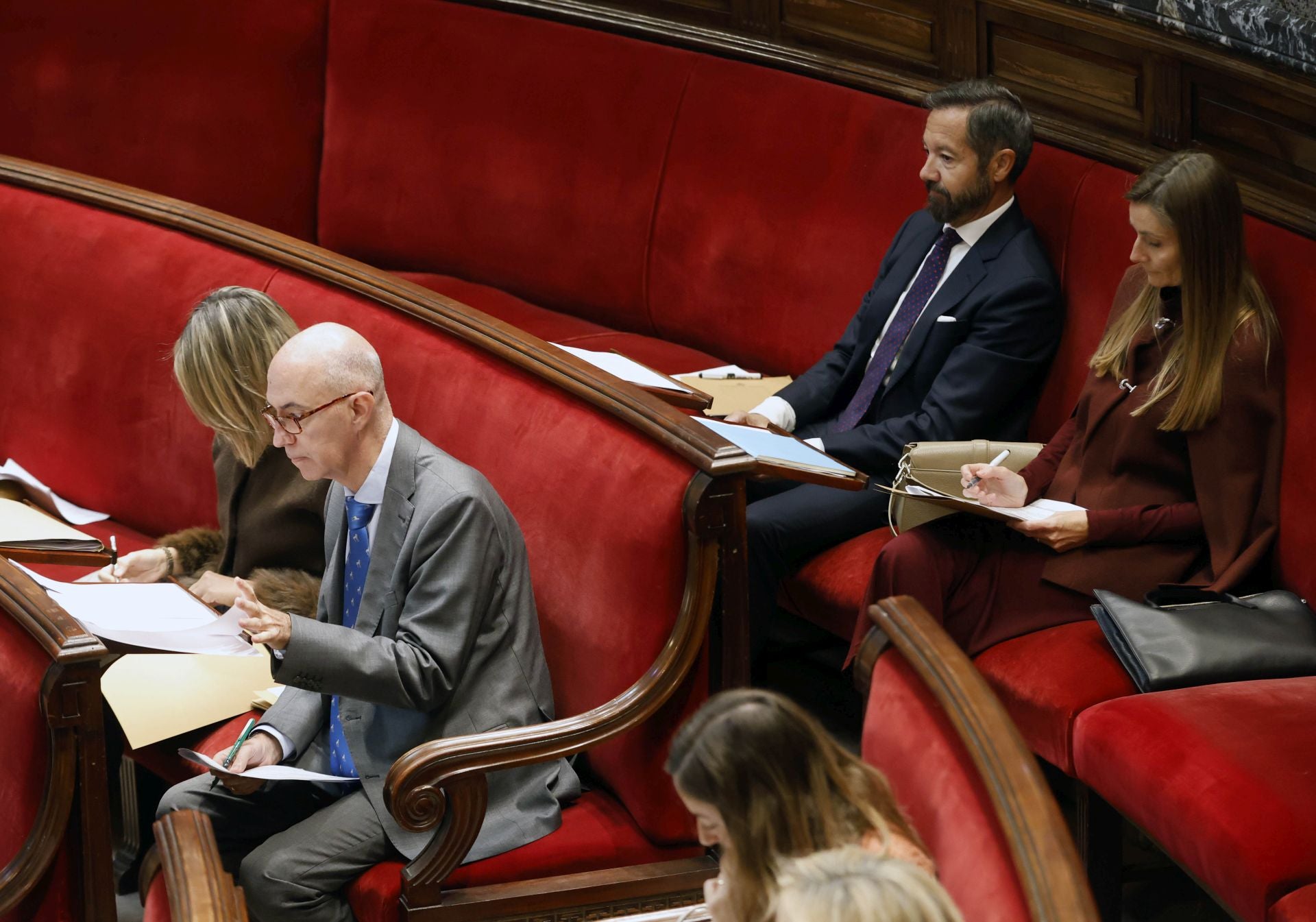 Fotos del Pleno del Ayuntamiento de Valencia, celebrado este martes