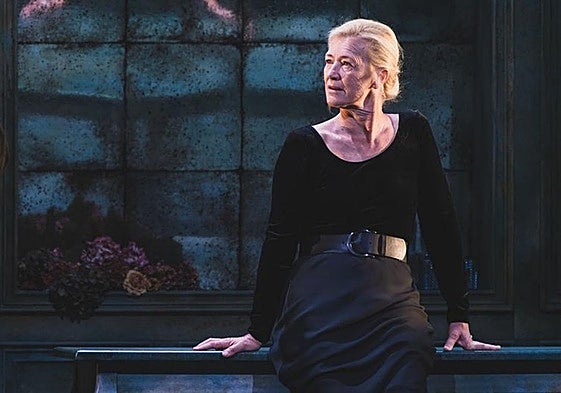 Ana Duato, junto a Darío Grandinetti, en una representación de 'La música'.