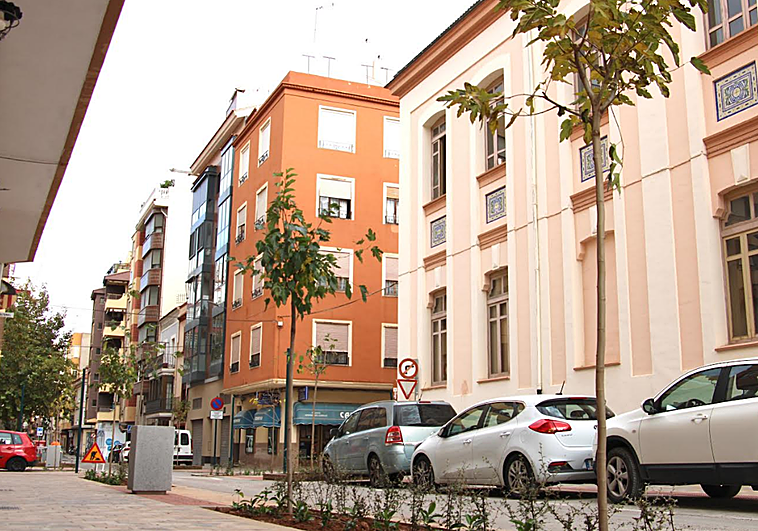 Castellón ultima el adoquinado de las calles del entorno del IES Ribalta y comenzará su asfaltado a principios de diciembre