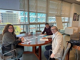 Un momento del encuentro.