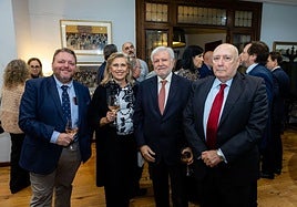 Lluis Bertomeu, Maribel Molins, Fernando Ferrando y Alfonso Ara.
