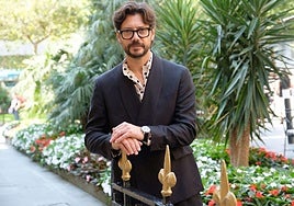 Álvaro Morte, en el Festival de Cine de San Sebastián.