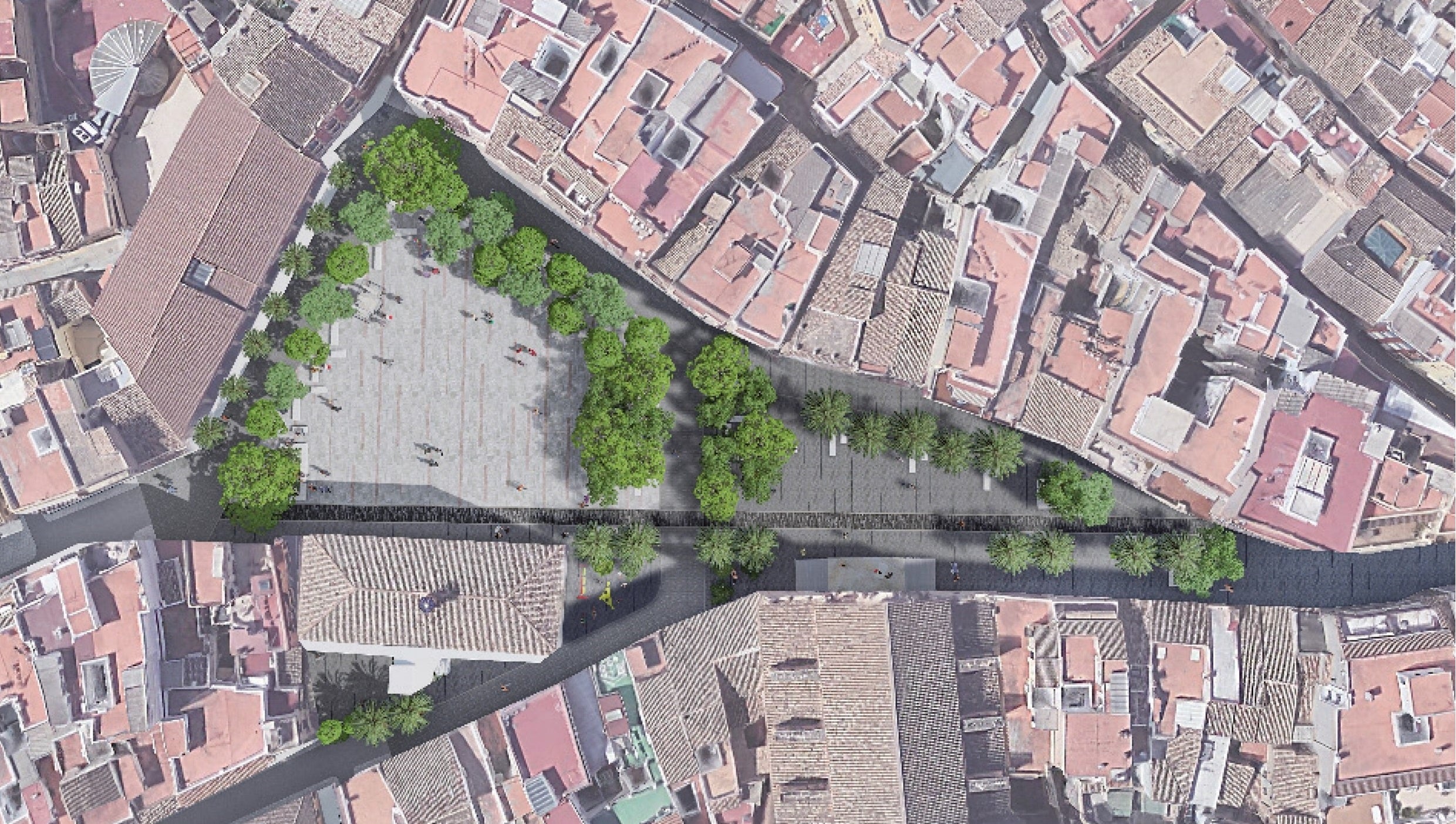 Recreación de la obra.