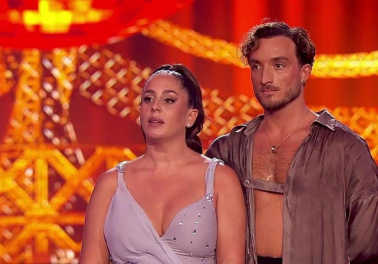 Anabel Pantoja en 'Bailando con las estrellas'.