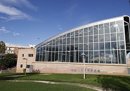 Piscina cubierta de Catarroja, en una imagen de hace unos días.