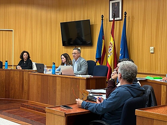 Un momento de la sesión.