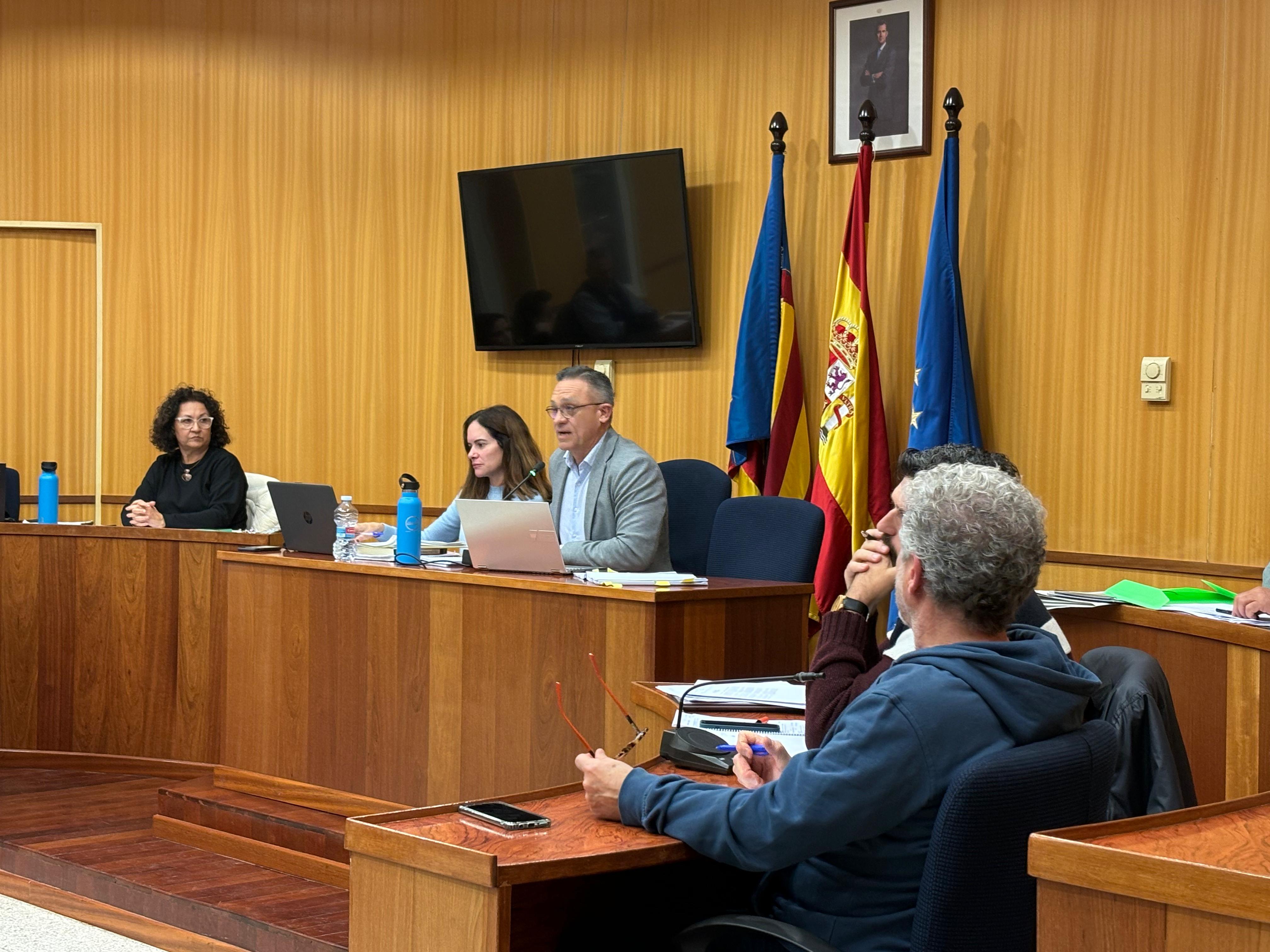 Un momento de la sesión.