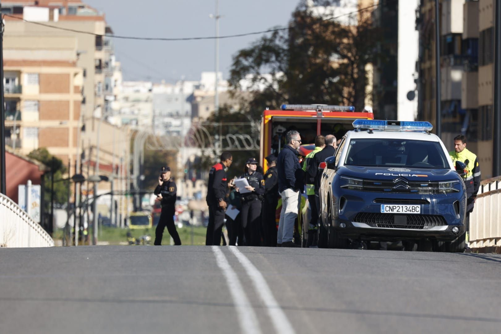 Simulacro de inundación en La Torre