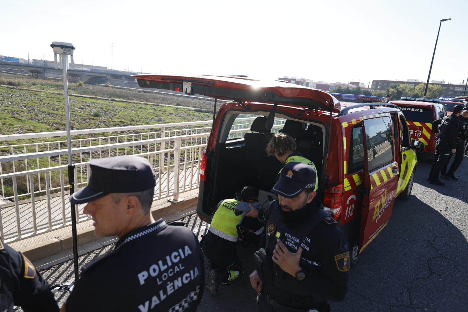 Simulacro de inundación en La Torre