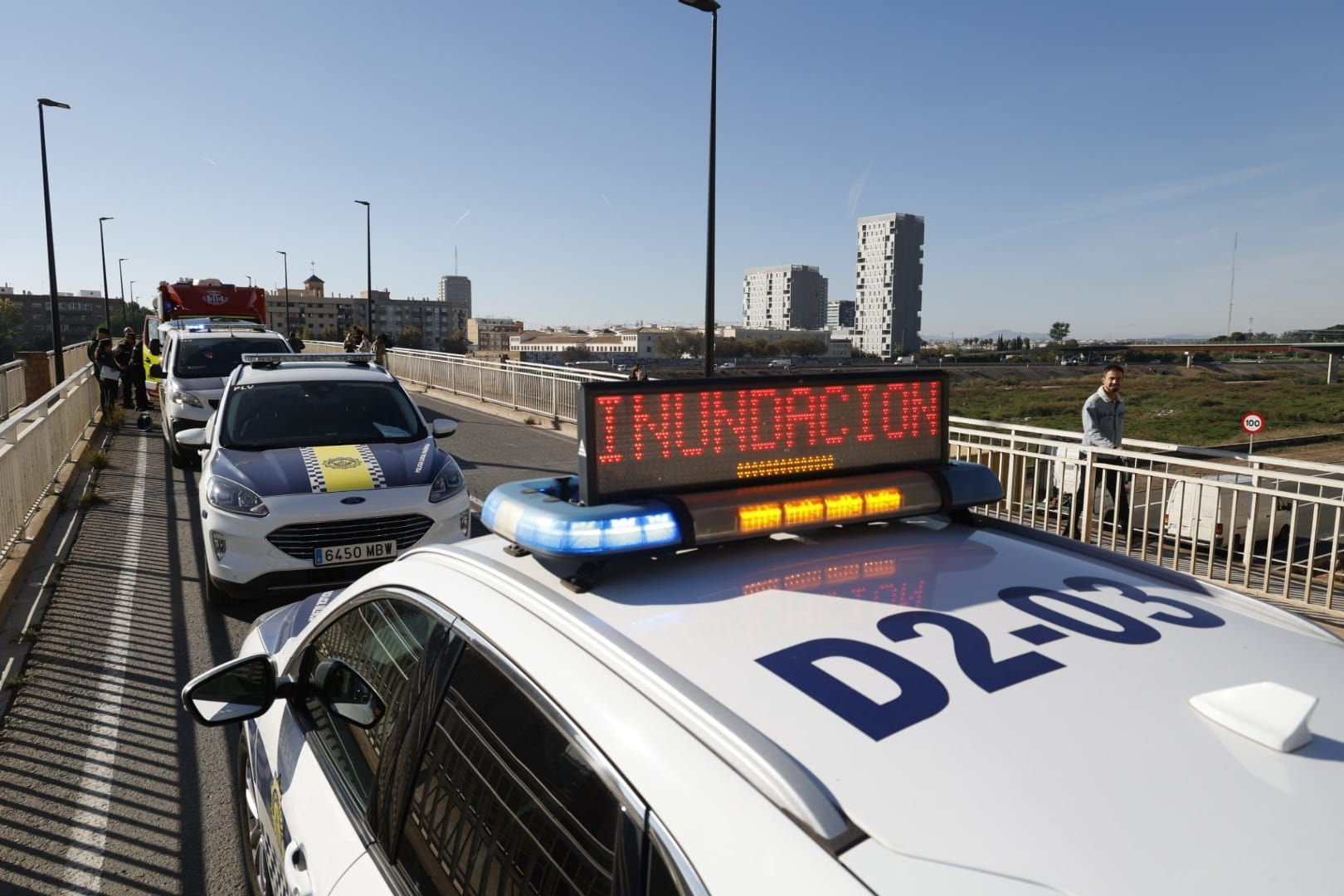 Simulacro de inundación en La Torre