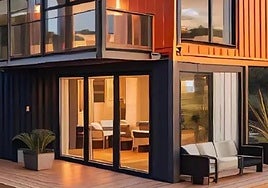 Un detalle de la vivienda.