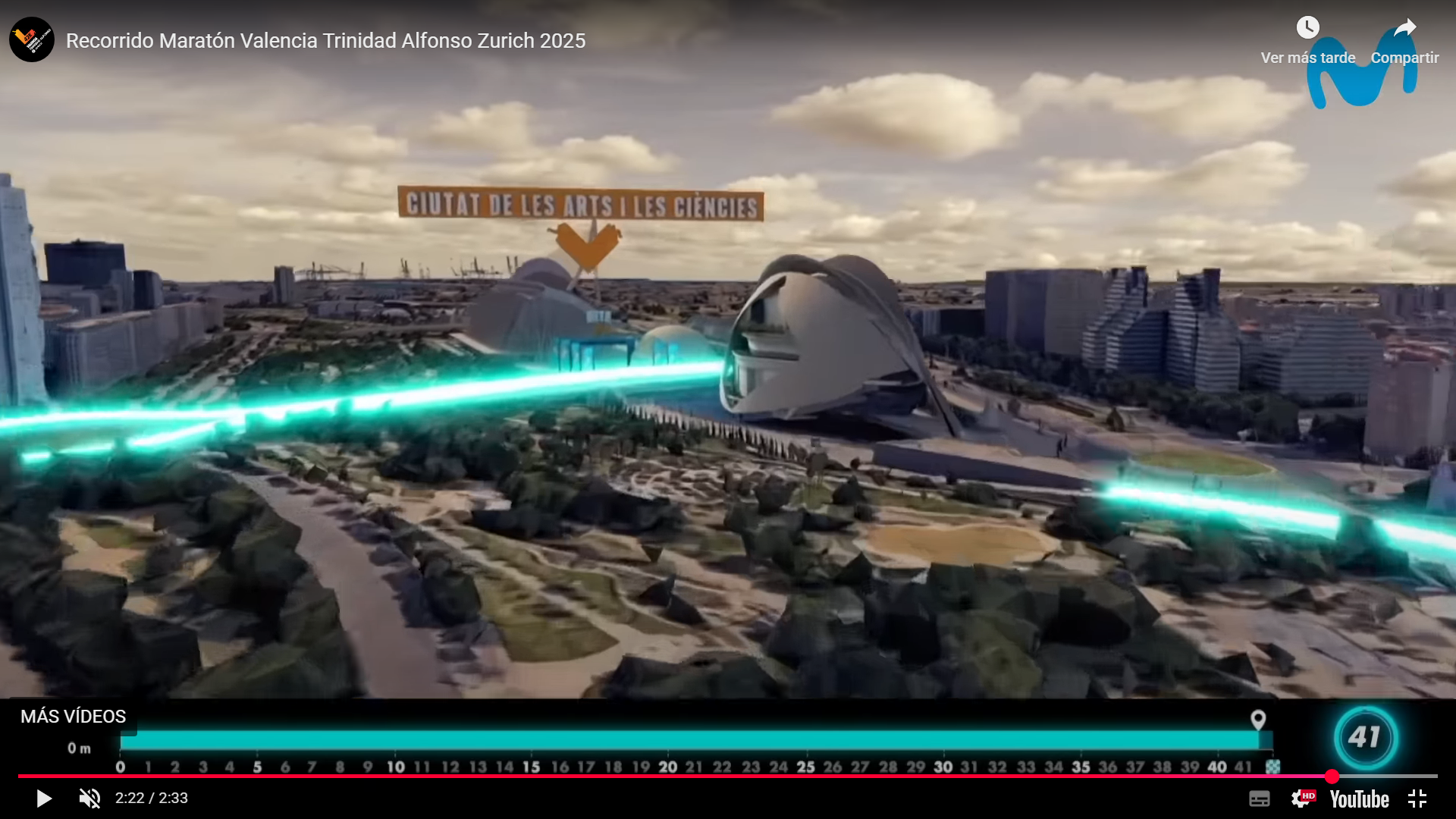 El recorrido del Maratón de Valencia 2025, por barrios, calle a calle