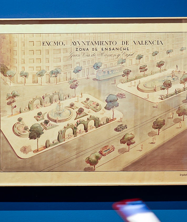 Imagen secundaria 2 - Tributo a Francisco Mora, inventor del Ensanche de Valencia