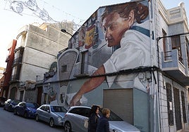 Mural de Tinoco en Picassent.