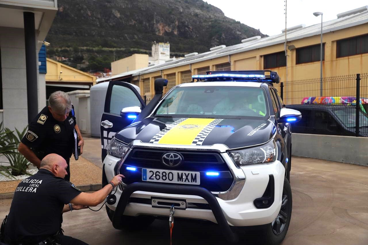 Agentes de la Policía Local de Cullera.