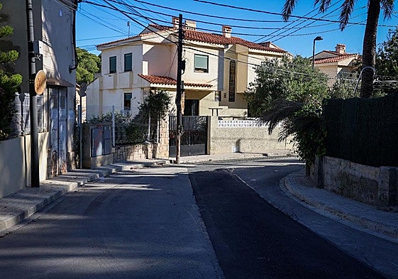 La calle Santa Rosa de Lima, tras las obras.