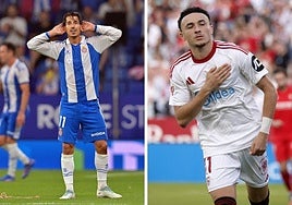 Montaje con Pere Milla y Rubén Vargas.