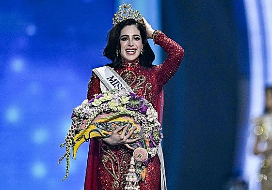 Fátima Bosch, miss México y Miss Universe.