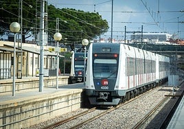 Trenes en Valencia Sud, en una imagen de archivo.
