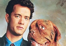 Tom Hanks en la película socios y sabuesos.