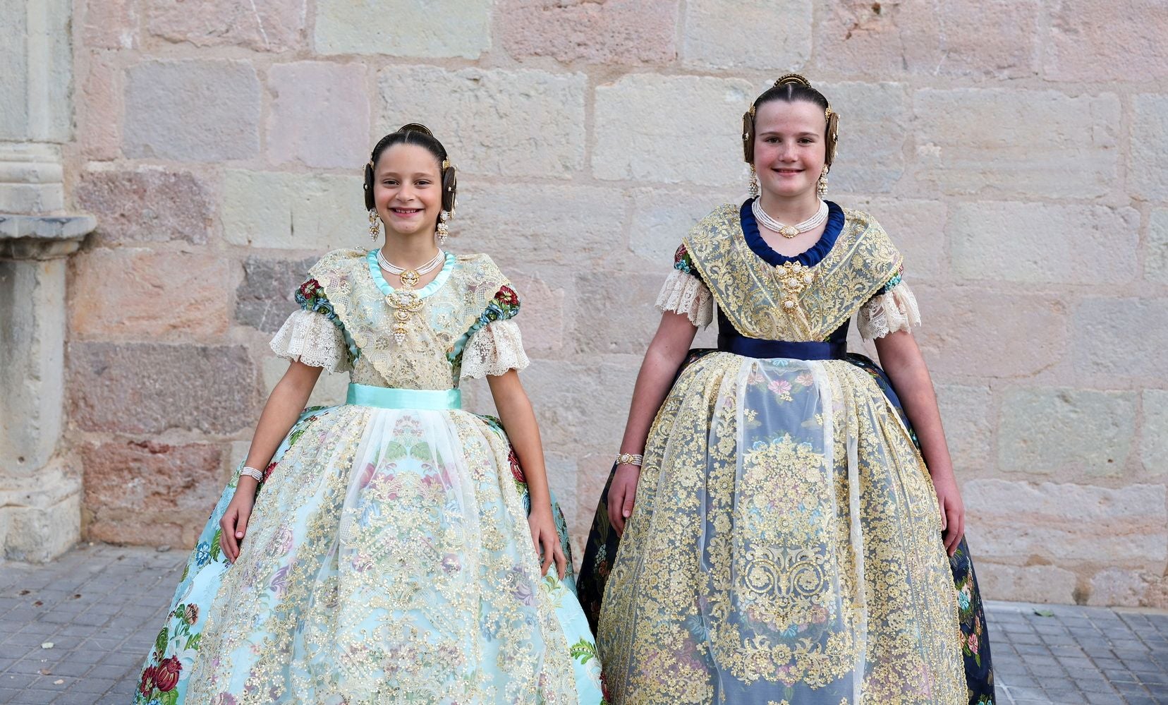Así ha sido la visita de la fallera mayor infantil de Valencia a Burriana
