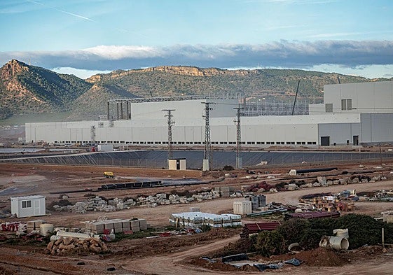 Obras de PowerCo en Sagunt, el 24 de noviembre de 2025.