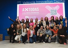 Participantes del encuentro AxTodas, celebrado en Valencia.