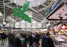 El Mercado Central de Valencia en una imagen de archivo.