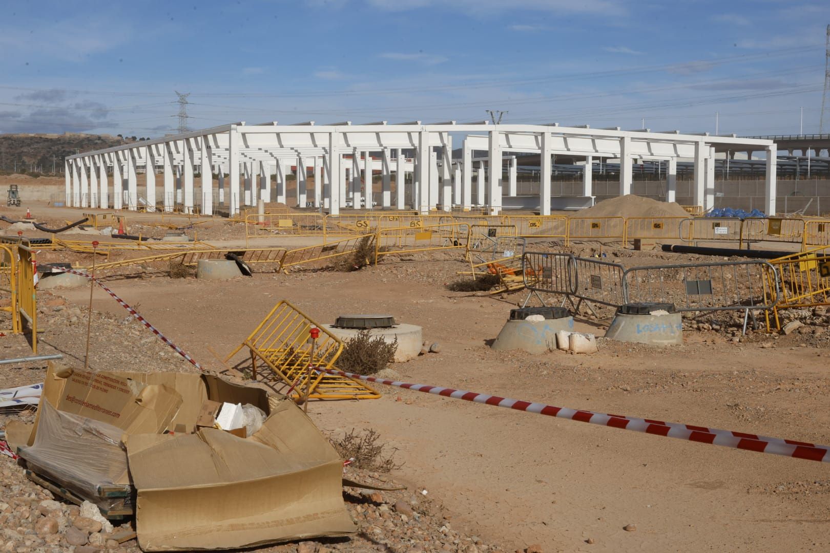 Así avanzan las obras de la gigafactoría de PowerCo en Sagunto