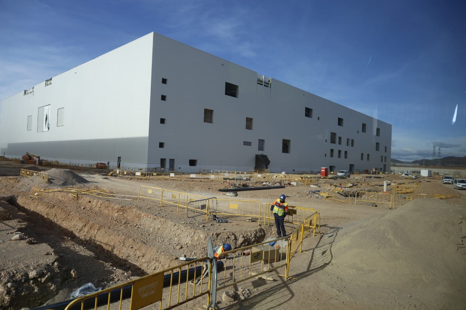 Así avanzan las obras de la gigafactoría de PowerCo en Sagunto