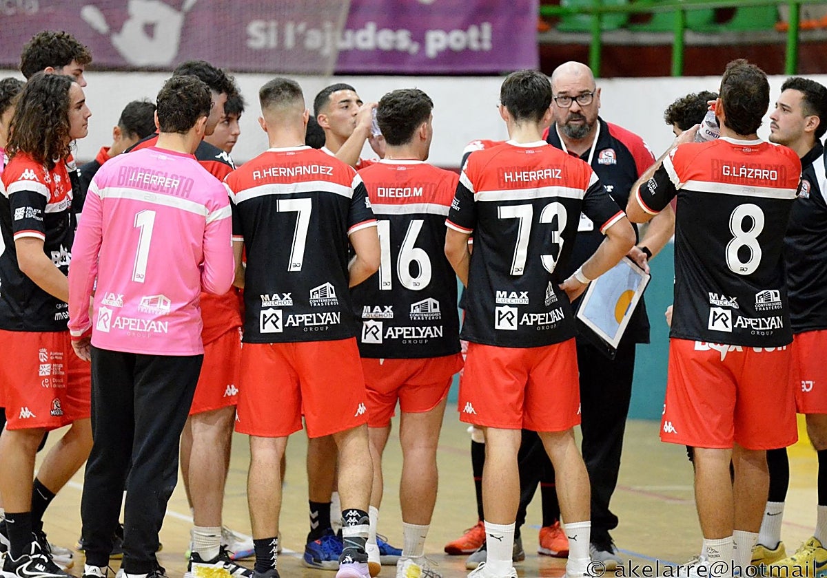 Mitad tiempo, partido Mislata vs Marni.