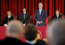 El Rey preside el acto de apertura del curso de las universidades españolas.