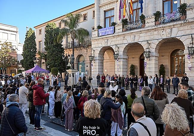 Concentración en Gandia.