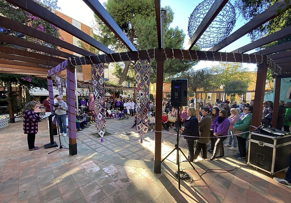 Acto reivindicativo celebrado en Picanya.