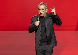 Andreu Buenafuente, durante su programa 'Futuro Imperfecto'.