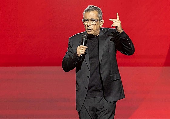 Andreu Buenafuente, durante su programa 'Futuro Imperfecto'.