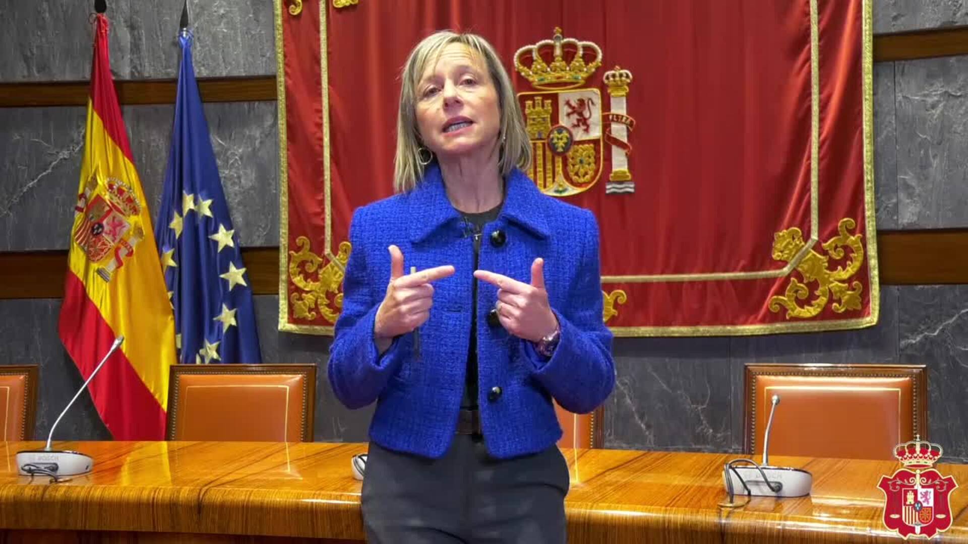 El primer discurso de la magistrada valenciana Esther Rojo: «Es una obligación restaurar la confianza de las mujeres en el sistema»